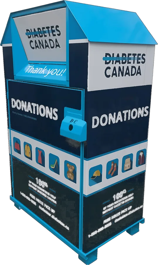 Compact Donation Bin — Rangeview