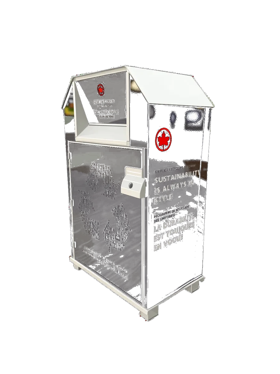 Air Canada — Uniform Recycling Bin