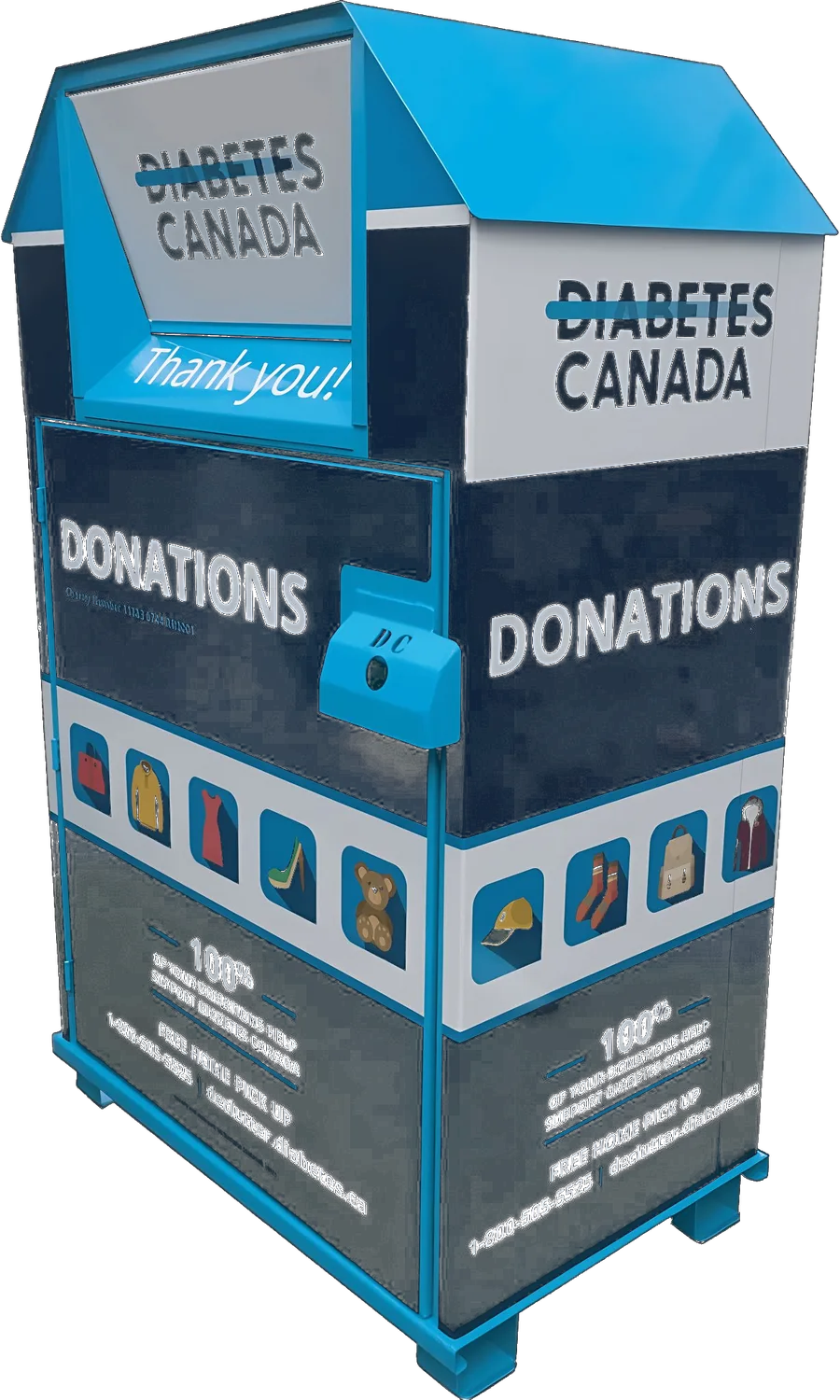 Diabetes Canada Donation Bin